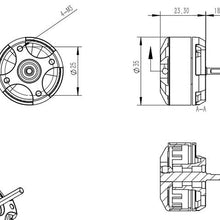 Load image into Gallery viewer, 3Brothers RC Yellowjacket 2500kv Outrunner