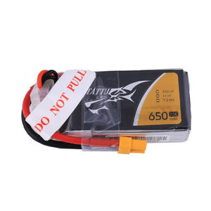 Tattu 650mah 11.1V 3S 75C Lipo