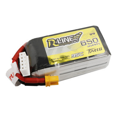 Tattu R-Line 650mah 14.8V 4S 95C Lipo