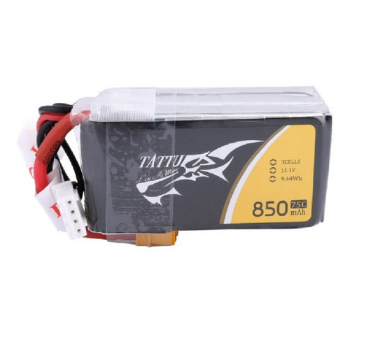 Tattu 850mah 11.1V XT30 75C Lipo